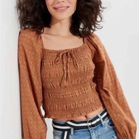 American eagle long sleeve puff top - Picture 4 of 4